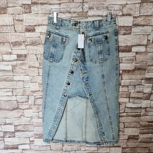 Hunter & Brown Denim  Skirt Brand New